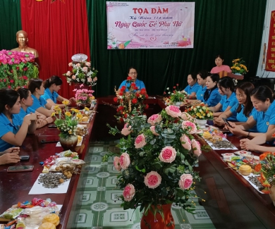 TRƯỜNG MẦM NON ĐỒNG TÂM TỔ CHỨC HOẠT ĐỘNG CHÀO MỪNG KỶ NIỆM 114 NĂM NGÀY QUỐC TẾ PHỤ NỮ 8/3.